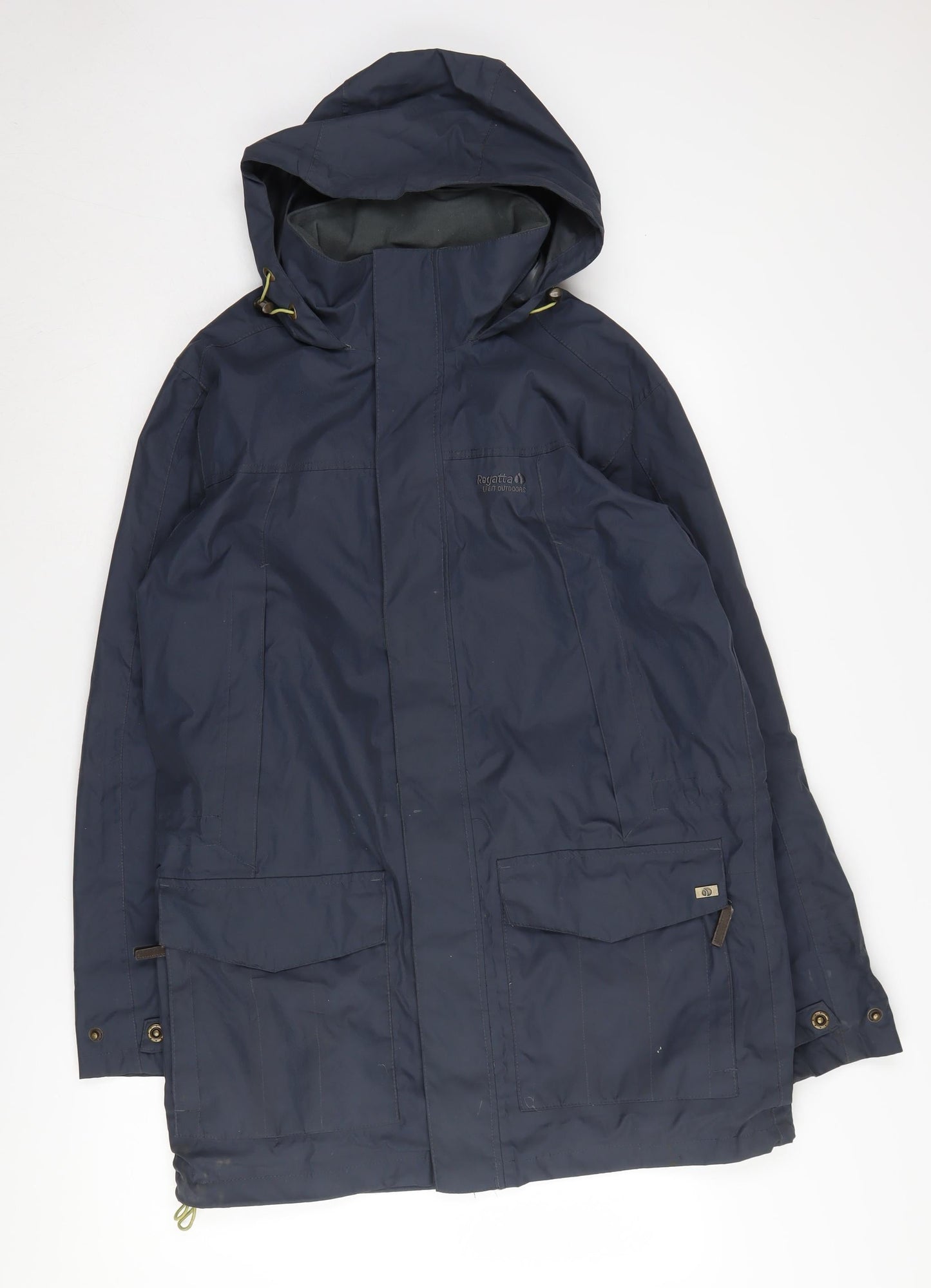 Mens UK Size S Regatta Blue Parka Coat