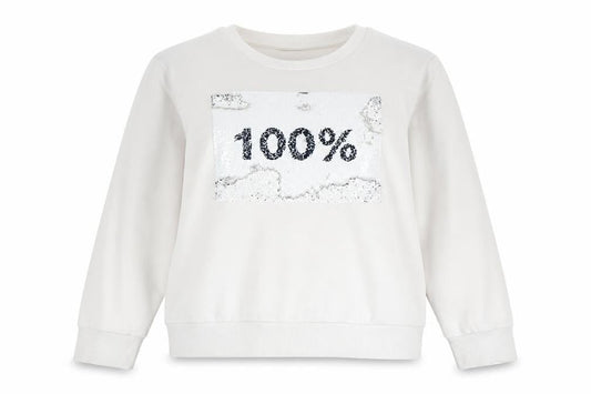 Womens UK Size M DKNY White Pullover Sweatshirt