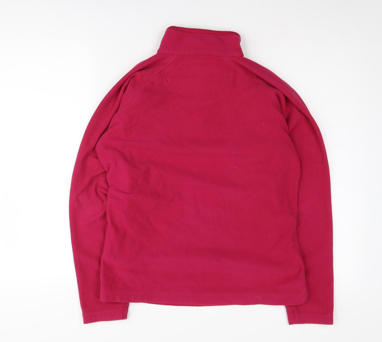 Regatta Women's Red 1/4 Zip Fleece Sweatshirt Size 10