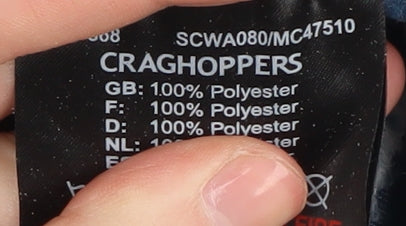 Craghoppers Women's Blue Striped Pullover Sweatshirt UK 16