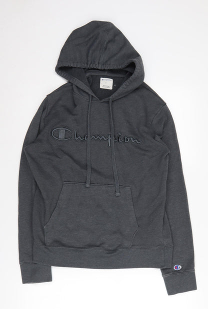 Mens UK Size S Champion Grey Pullover Hoodie