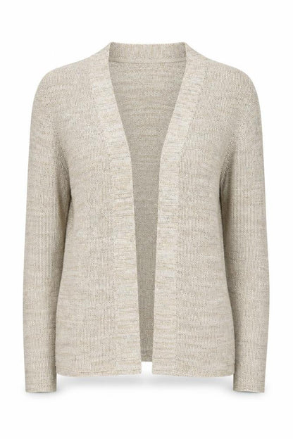Windsmoor Women's Beige Cardigan, Size S, V-Neck Knit