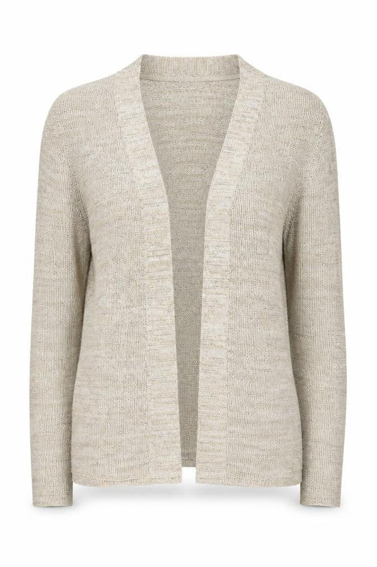 Windsmoor Women's Beige Cardigan, Size S, V-Neck Knit