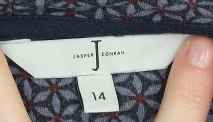 Jasper Conran Women's Geometric Top Size 14