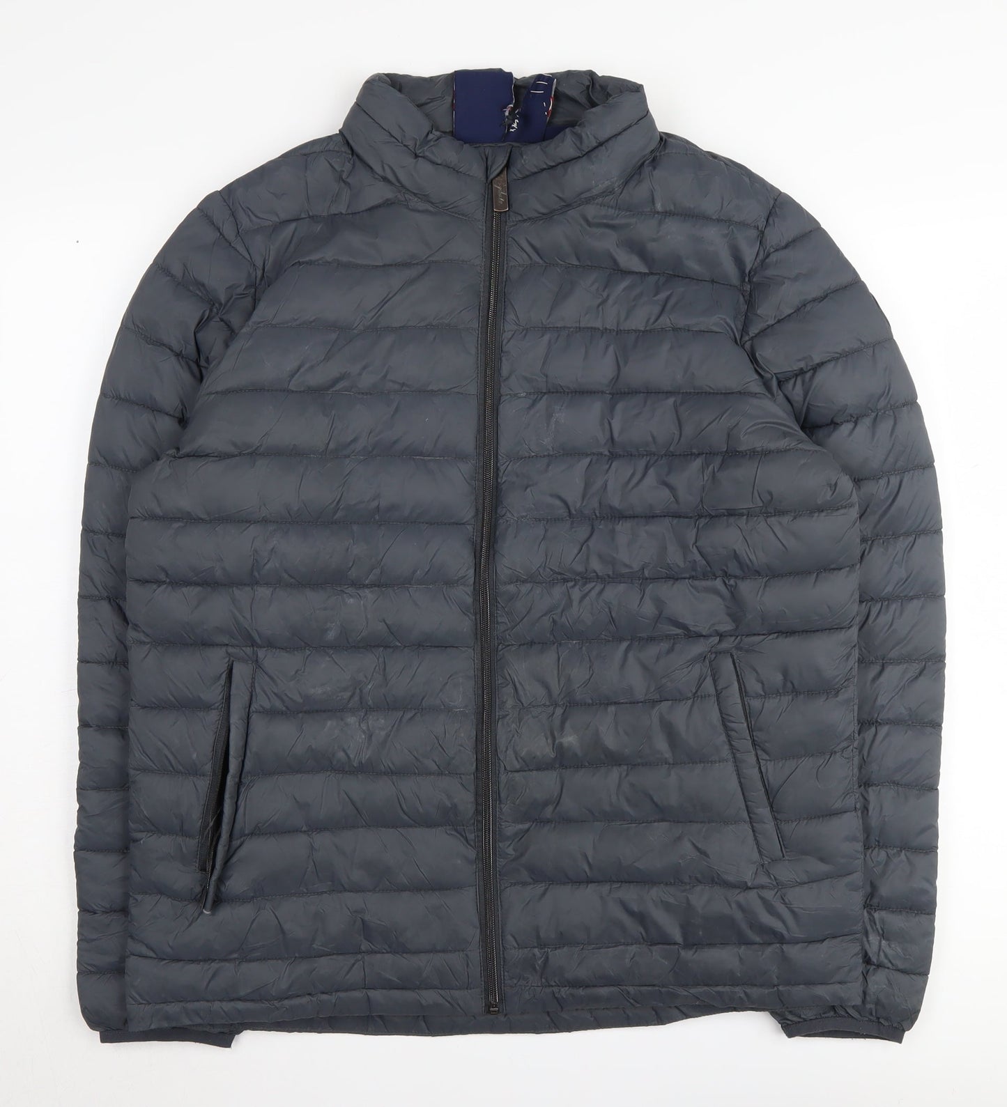 Mens UK Size M Rydale Grey Puffer Jacket