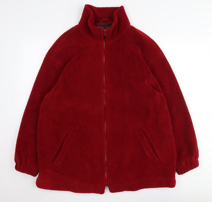 Unisex Adults UK Size S Forecaster Sport Red Fleece