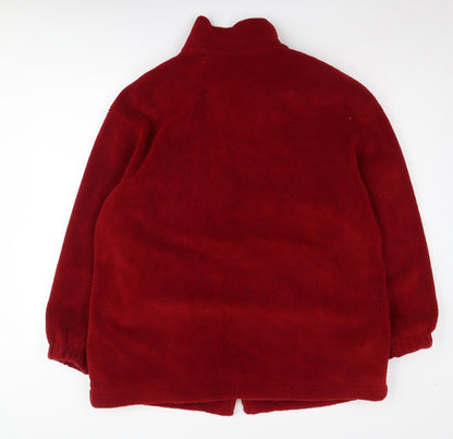 Unisex Adults UK Size S Forecaster Sport Red Fleece