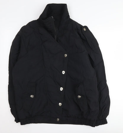 Littlewoods Men's Black Puffer Jacket, Size 16 Plus, Winter