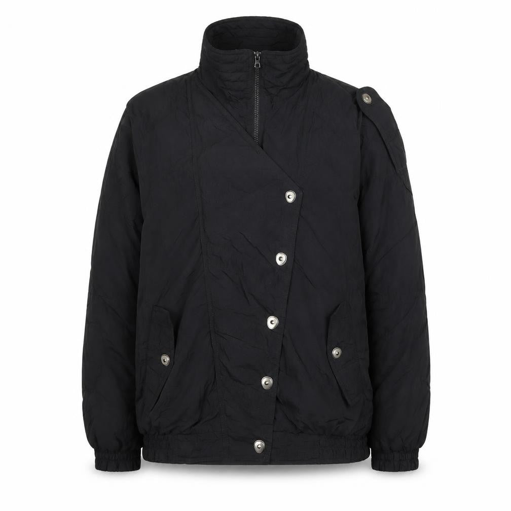 Littlewoods Womens Black Puffer Jacket, Size 16 Plus, Winter