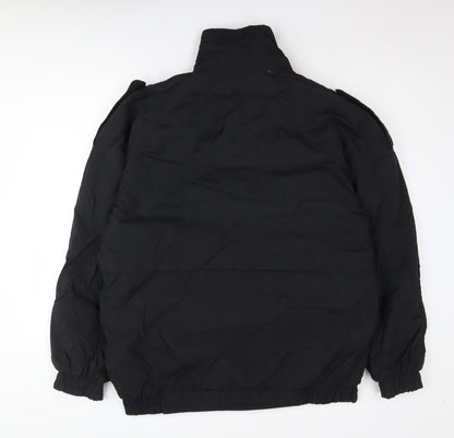 Littlewoods Men's Black Puffer Jacket, Size 16 Plus, Winter
