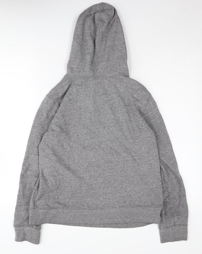Gap Unisex Grey Logo Pullover Hoodie, Size M