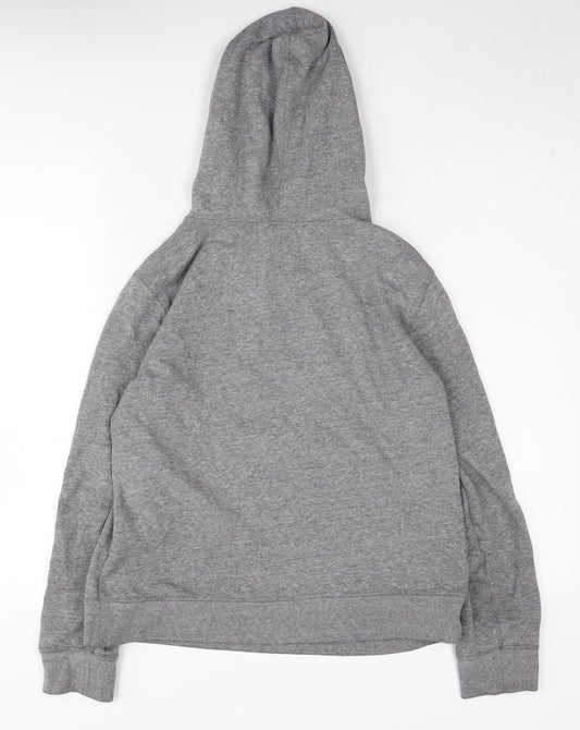 Gap Unisex Grey Logo Pullover Hoodie, Size M