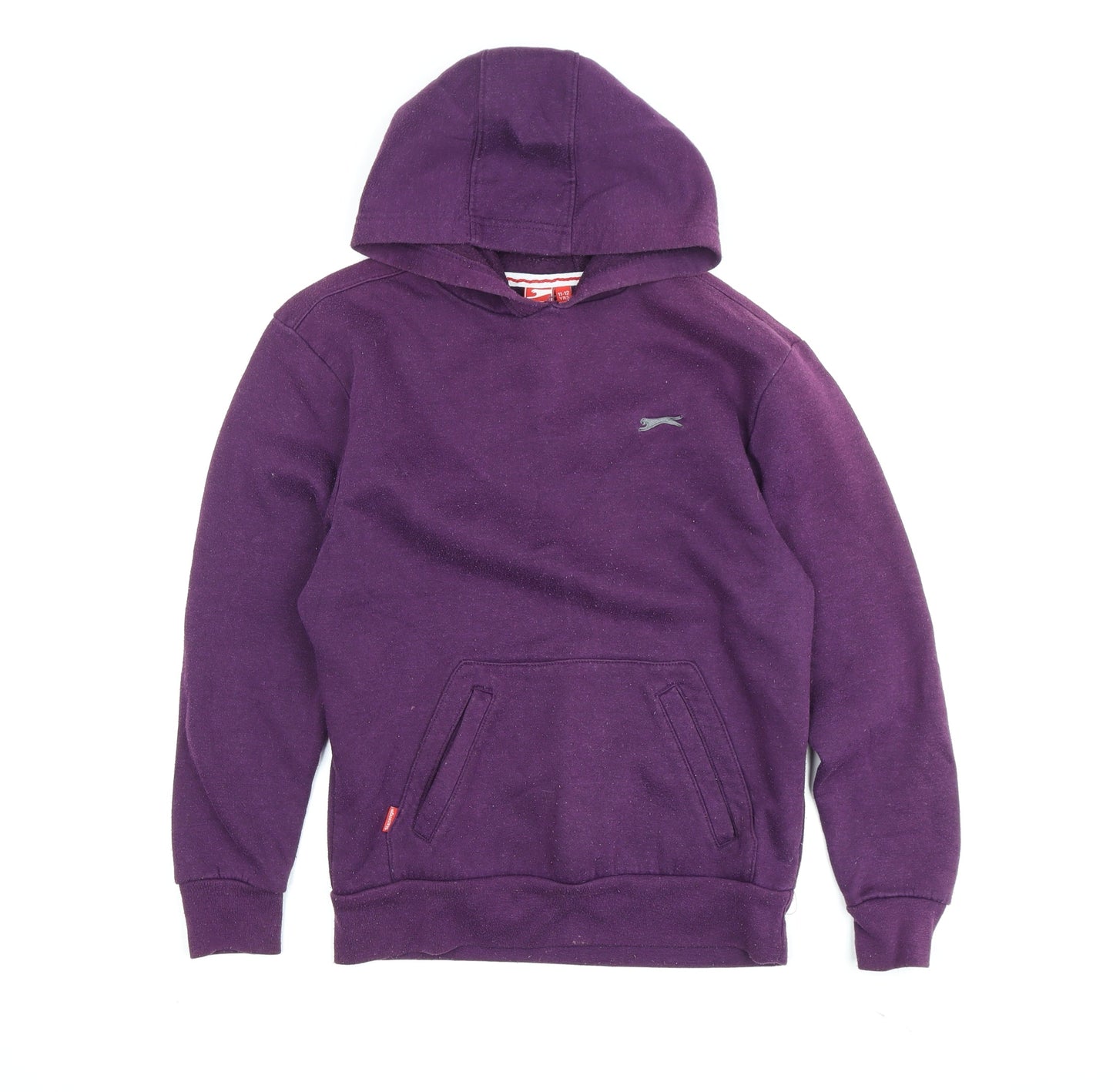 Teens UK Size 164 Slazenger Purple Pullover Hoodie