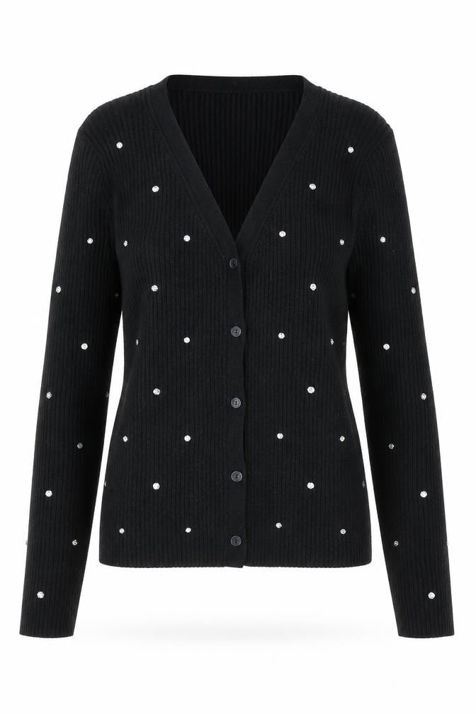 Womens UK Size S V by Very Black Cardigan Jumper