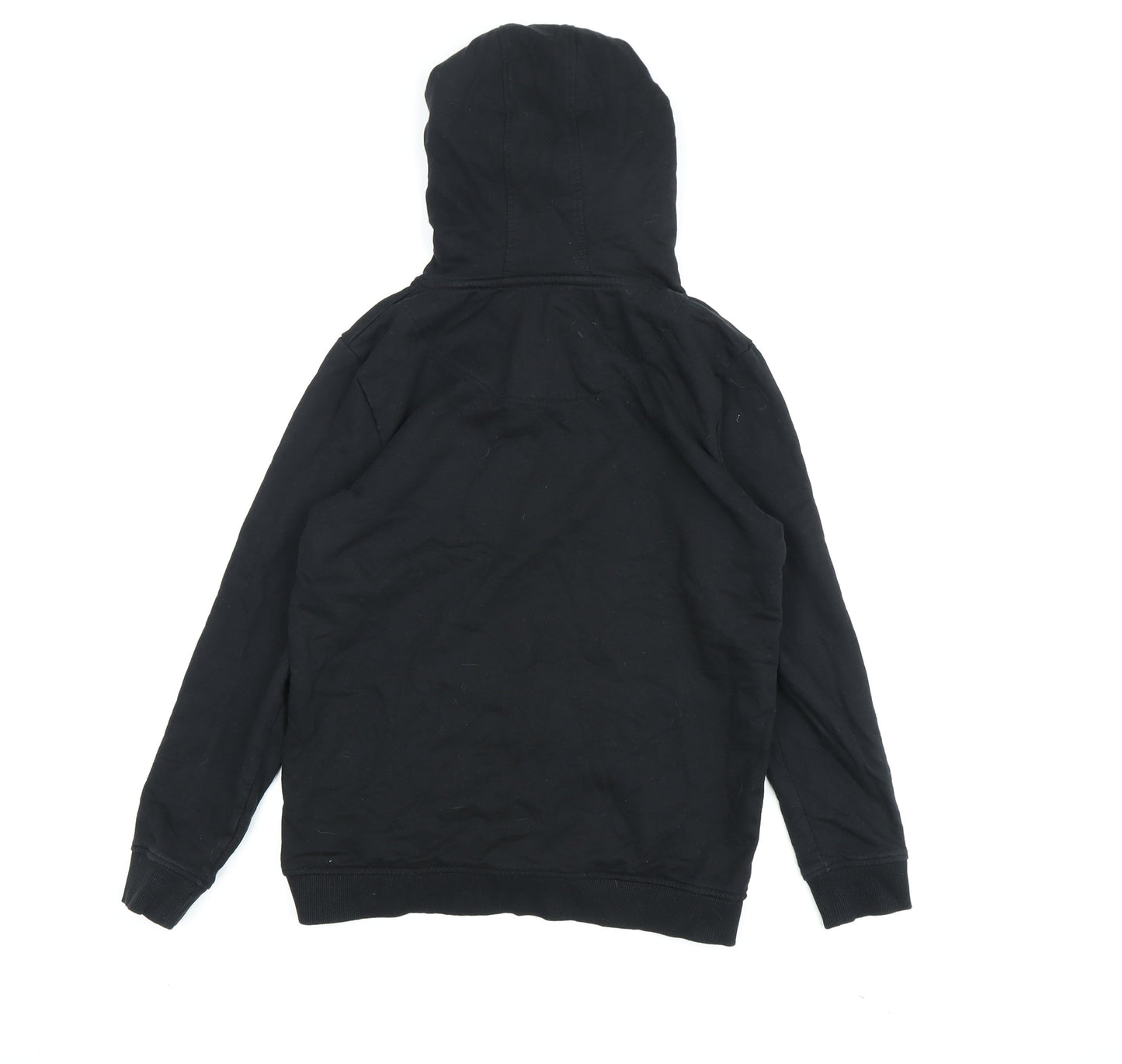 Blue Zoo Girls Black Rainbow Hoodie 11-12 Years