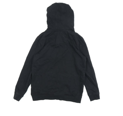 Blue Zoo Girls Black Rainbow Hoodie 11-12 Years