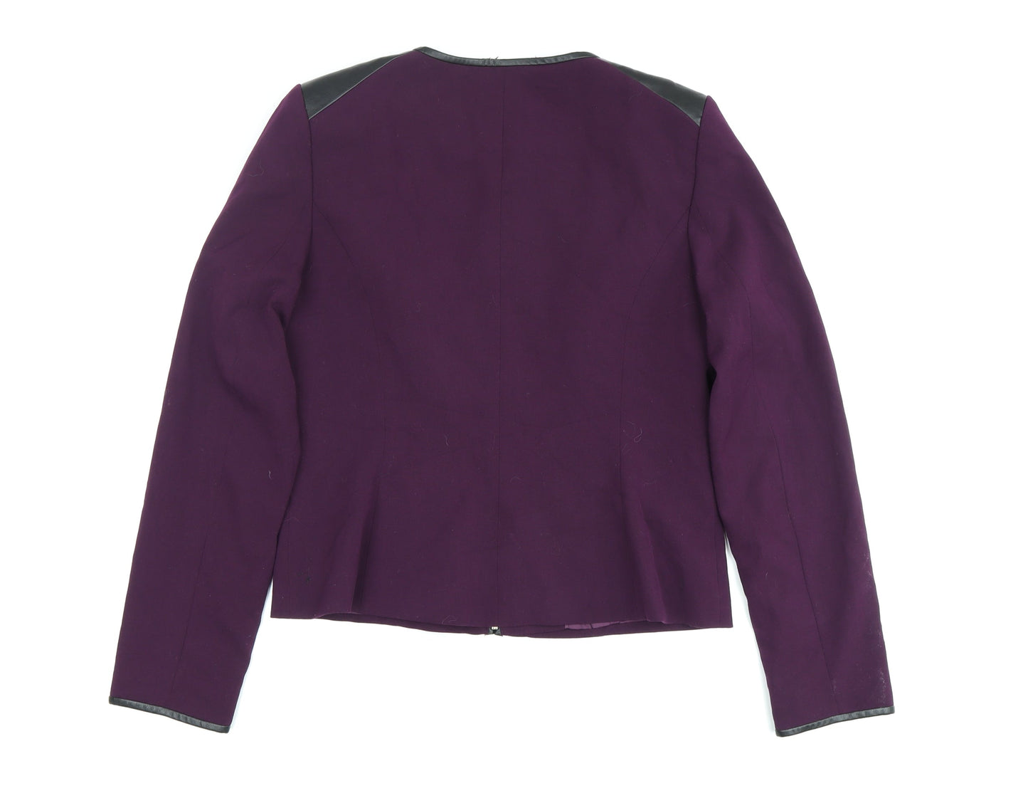 Womens UK Size 8 Calvin Klein Purple Basic Jacket