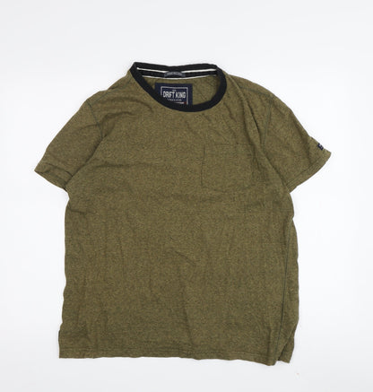 Drift King Men's Green M Classic T-Shirt