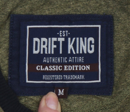 Drift King Men's Green M Classic T-Shirt