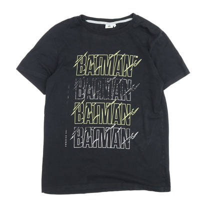 Mens UK Size M DC Black  T-Shirt