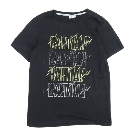Mens UK Size M DC Black  T-Shirt