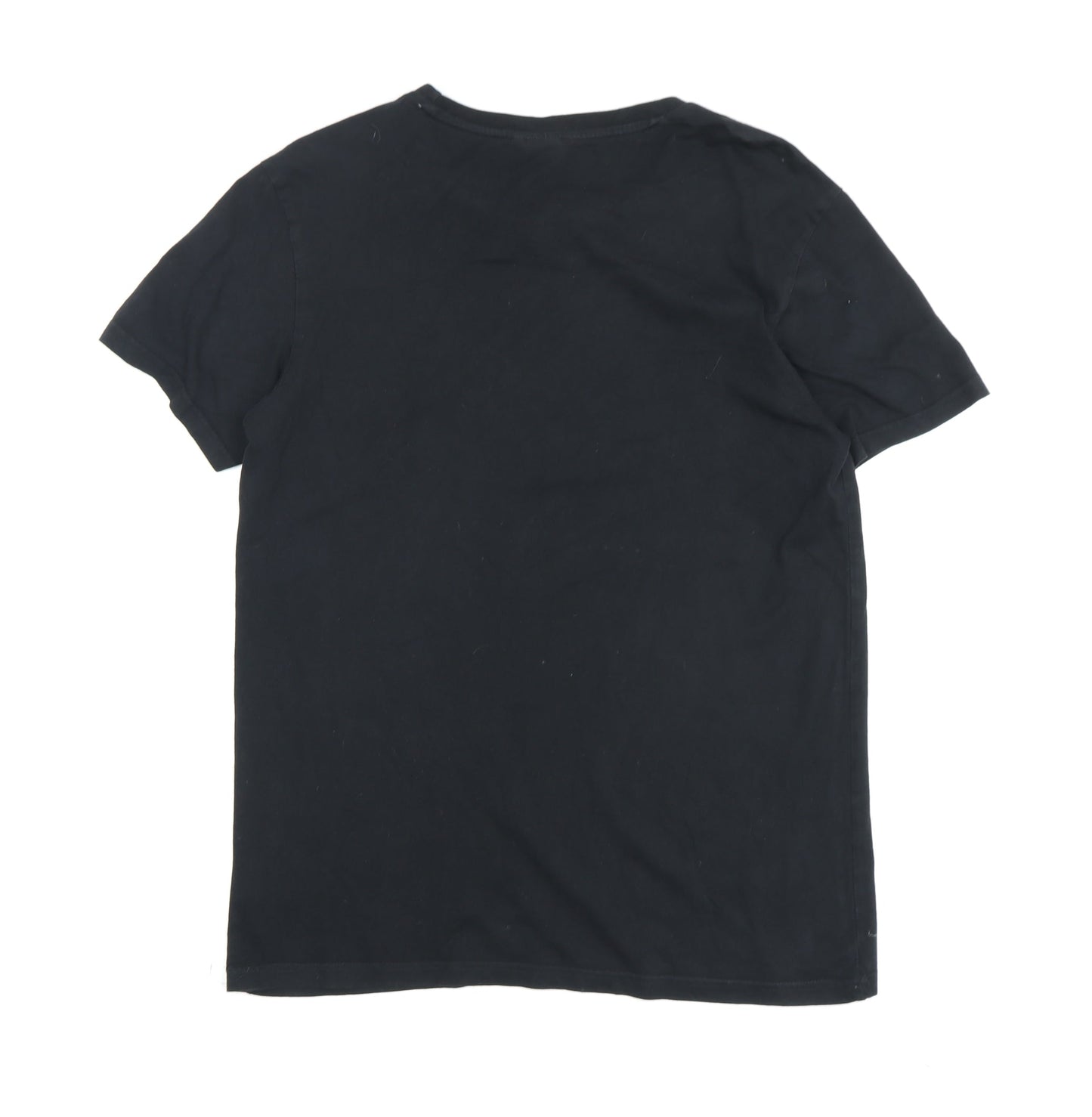 Mens UK Size M DC Black  T-Shirt