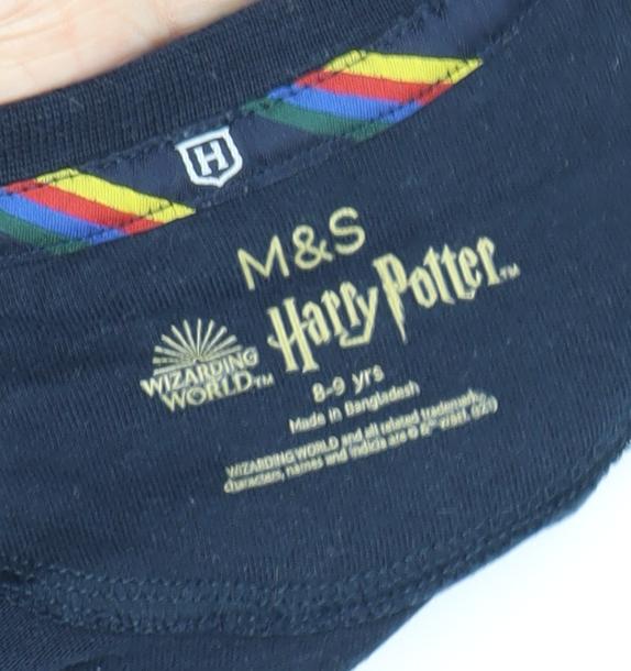 Marks and Spencer Boys Harry Potter T-Shirt Multicoloured 8-9 Years