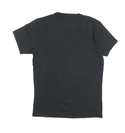 Take Two Unisex Black V-Neck T-Shirt L