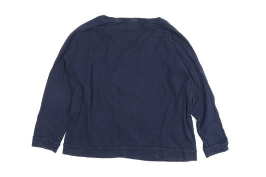 Womens UK Size 18 NEXT Blue Jersey T-Shirt