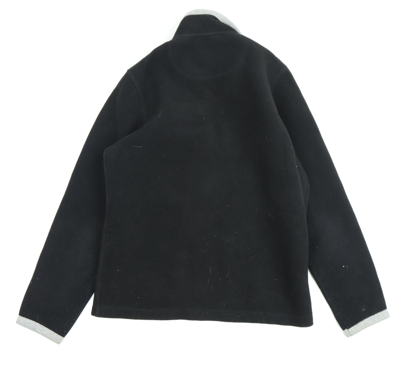 B.C. Clothing Women's Black Fleece Mid-Length Jacket M