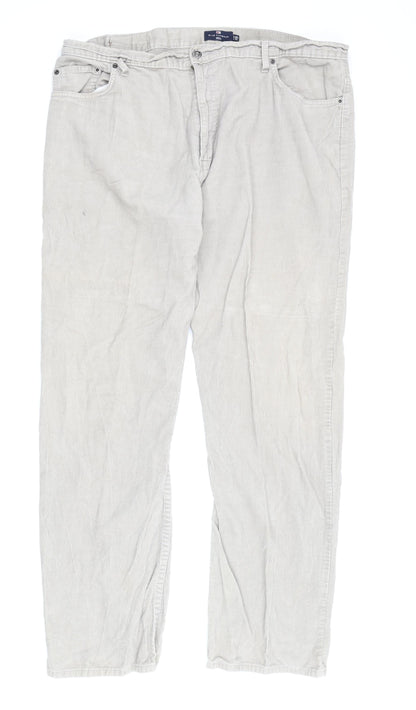 Marks and Spencer Men's Beige Corduroy Trousers 42W 33L