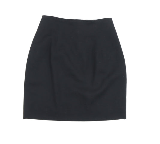 Tootsies Women's Black Knee Length Pencil Skirt, Size 10