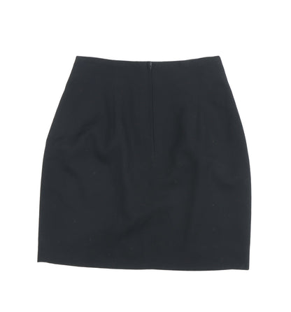Tootsies Women's Black Knee Length Pencil Skirt, Size 10
