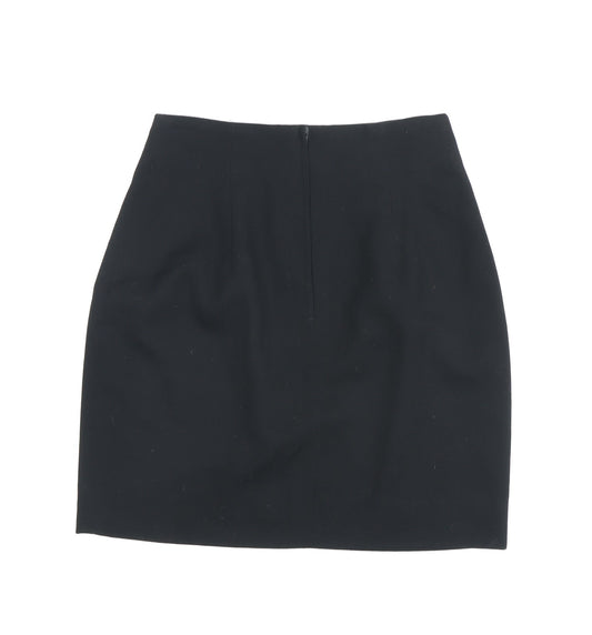 Tootsies Women's Black Knee Length Pencil Skirt, Size 10