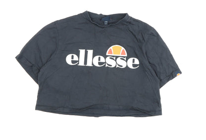 Ellesse Women's Black Pullover Hoodie, Size 12