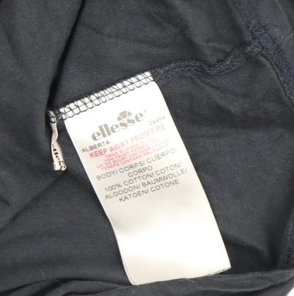 Ellesse Women's Black Pullover Hoodie, Size 12