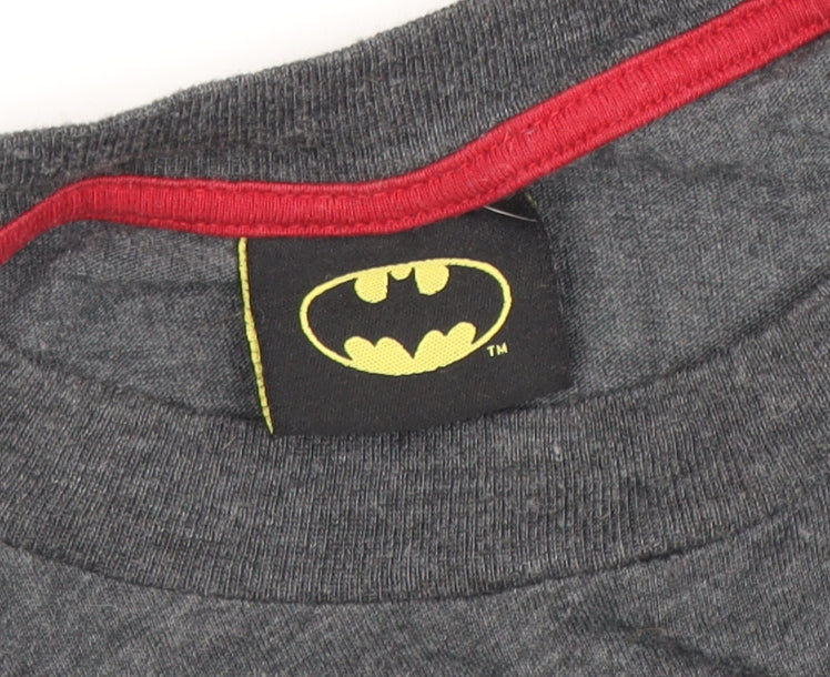 Mens UK Size M Batman Grey  T-Shirt