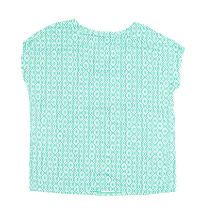 Womens UK Size 12 Bonmarché Green Basic T-Shirt