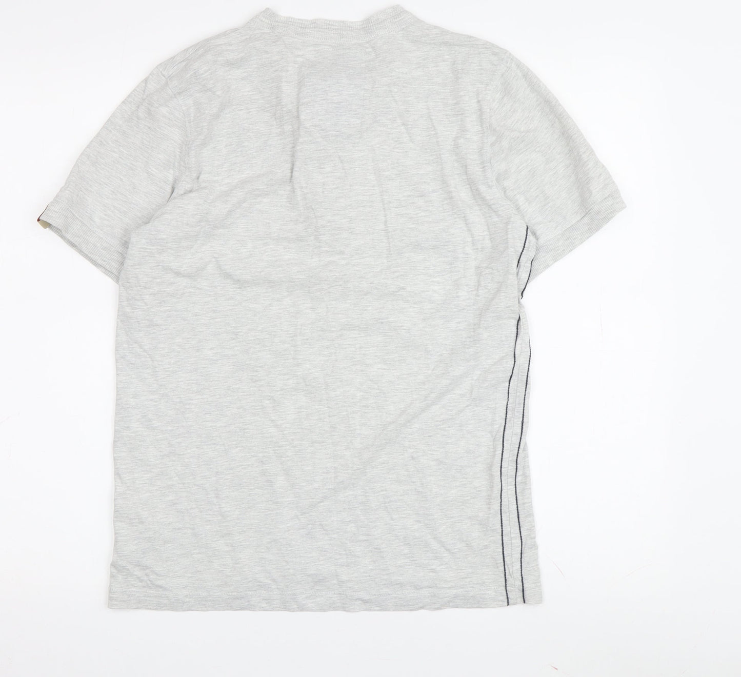 Tokyo Laundry Men's Grey Henley T-Shirt, Size S