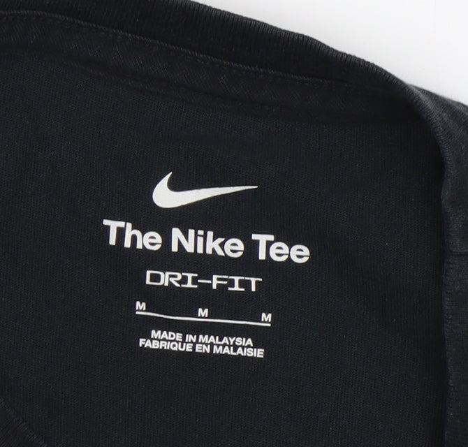Nike Men's Black M T-Shirt, Breathable & Stylish
