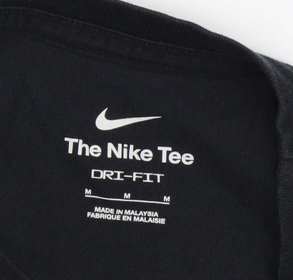 Nike Men's Black M T-Shirt, Breathable & Stylish