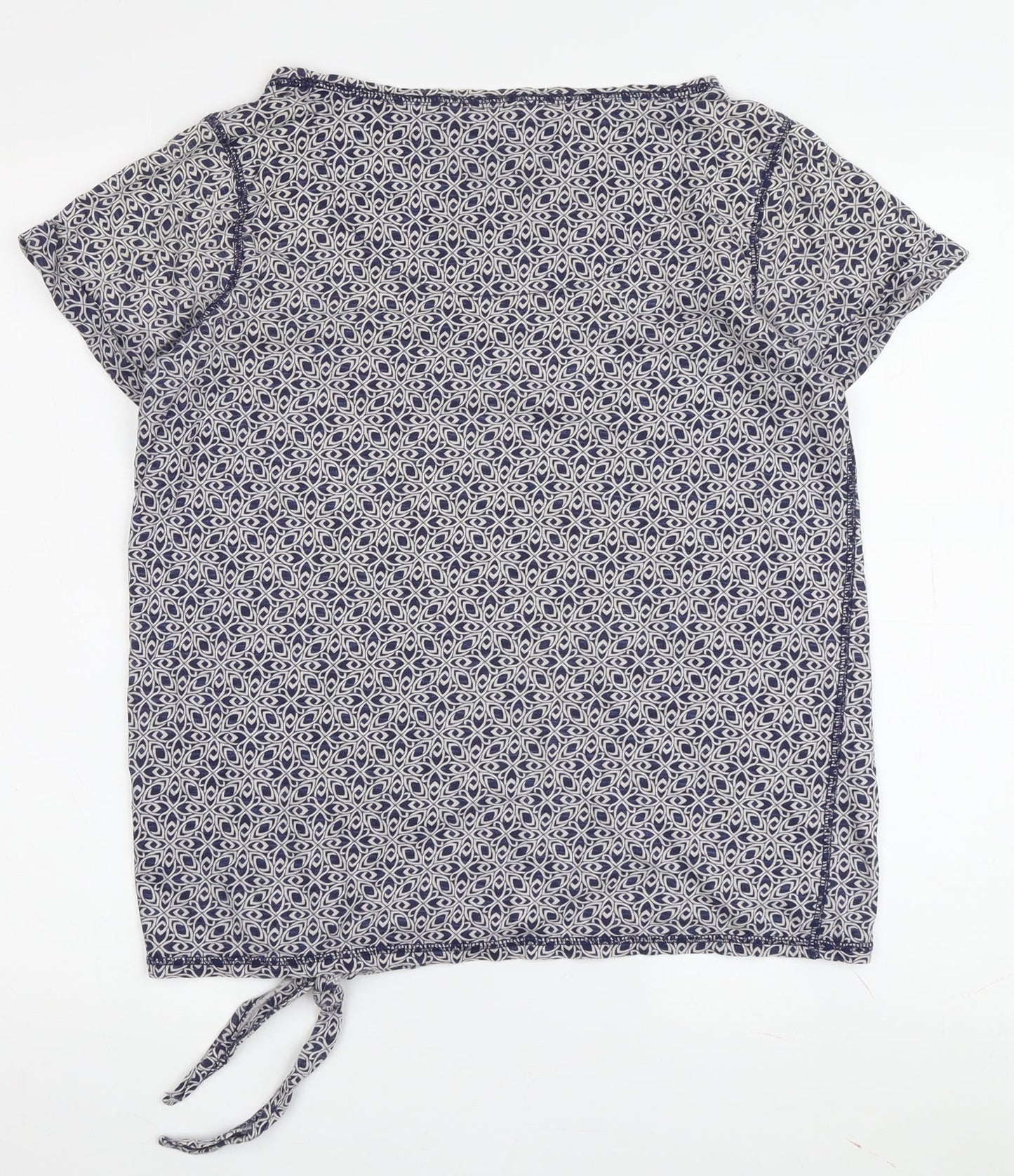 Womens UK Size 10 NEXT Blue Basic T-Shirt