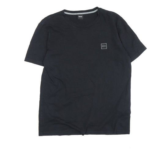 Mens UK Size M Boss Black  T-Shirt