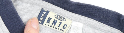 KNTC Clothing Boys Grey Graphic T-Shirt 10 Years Patriotic Style