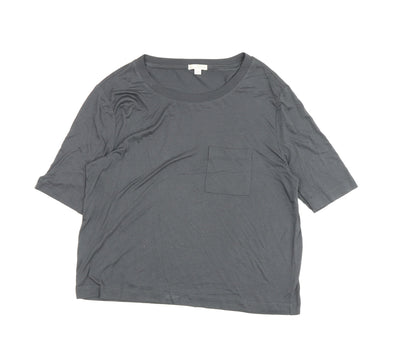 Womens UK Size XS Gap Grey Basic T-Shirt