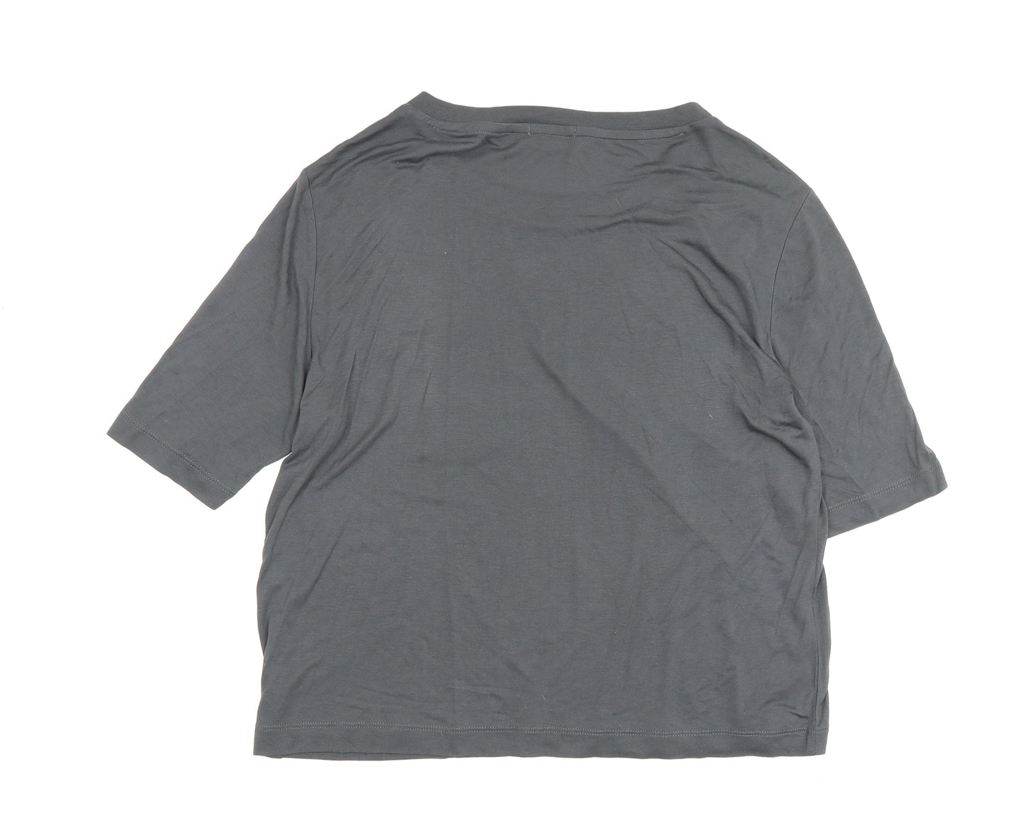 Womens UK Size XS Gap Grey Basic T-Shirt