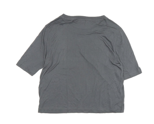 Womens UK Size XS Gap Grey Basic T-Shirt