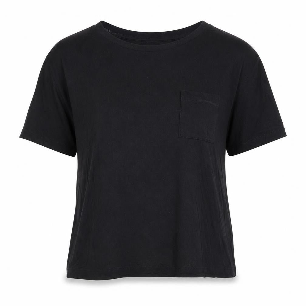 Womens UK Size XS Gap Black Basic T-Shirt
