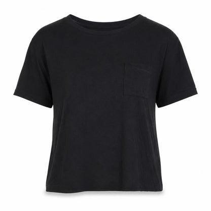 Womens UK Size XS Gap Black Basic T-Shirt