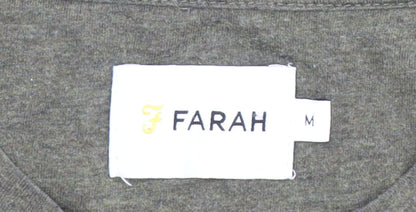 Mens UK Size M Farah Green  T-Shirt